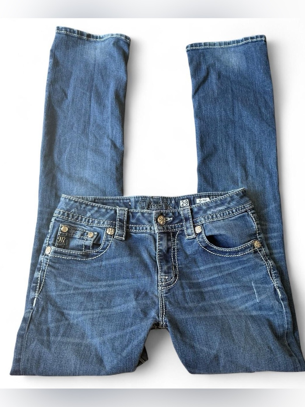 Miss Me low rise embellished bootcut jeans - Picture 2 of 8